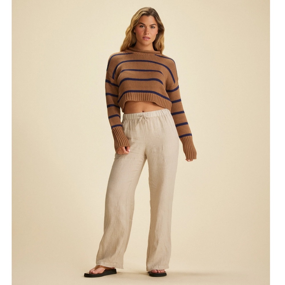 WYETH MAGGIE CROPPED SWEATER